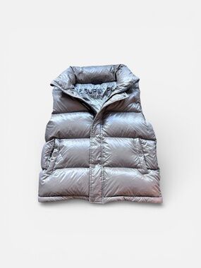 Aritizia Super Puff Original with detachable  hoodie metallic taupe / M / EUC